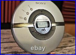 MINT Condition Sony D-EJ100 CD Walkman Amazing Sound &§Design