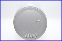 MINT Sony CD WALKMAN D-EJ1000 Silver Color Working Confirmed From Japan working