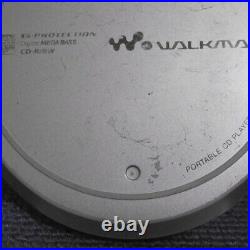 MINT Sony CD WALKMAN D-EJ1000 Silver Color Working Confirmed From Japan working