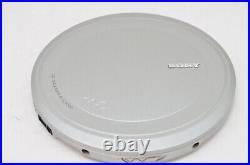 MINT Sony CD WALKMAN D-EJ1000 Silver Color Working Confirmed From Japan working