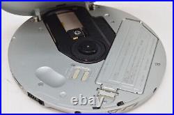 MINT Sony CD WALKMAN D-EJ1000 Silver Color Working Confirmed From Japan working