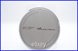 MINT Sony CD WALKMAN D-EJ1000 Silver Color Working Confirmed From Japan working