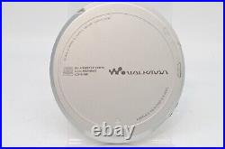 MINT Sony CD WALKMAN D-EJ1000 Silver Color Working Confirmed From Japan working