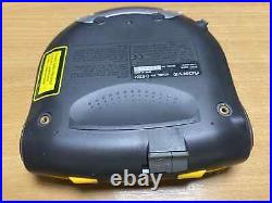 MINT Vintage Sony Sports DiscMan D-ES51 CD Player Japan Yellow WORLD SHIP