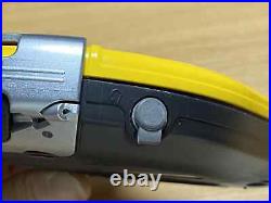 MINT Vintage Sony Sports DiscMan D-ES51 CD Player Japan Yellow WORLD SHIP