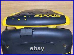 MINT Vintage Sony Sports DiscMan D-ES51 CD Player Japan Yellow WORLD SHIP