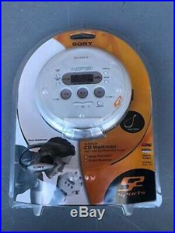 NEW Factory Sealed Sony D-NS313F S2 Sports MP3/CD Walkman with AM/FM Tuner