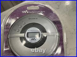 NEW IN PACKAGE Sony Walkman D-EJ109 Portable CD Player Silver G-Protection