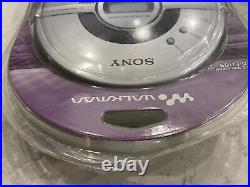 NEW IN PACKAGE Sony Walkman D-EJ109 Portable CD Player Silver G-Protection