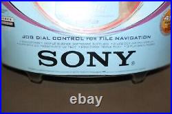 NEW In Package SONY Walkman CD Player Atrac 3 Plus MP3 #D-NE510 With Belt Case