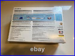 NEW OPEN BOX sony CD Player Discman Walkman D-NE718CK ATRAC3/MP3/ Portable Car