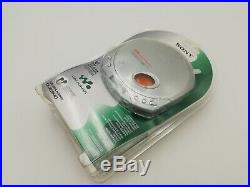 NEW SONY D-E340 Walkman Portable CD Player + Headphones 90 Days Warranty