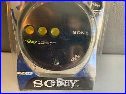 NEW! SONY Walkman PSYC CD Player with G-Protection Move Blue D-EJ360 Sealed NIB