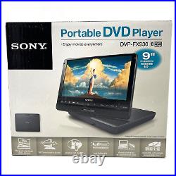 NEW Sony 9 WIDESCREEN 180-Degree Swivel DVP-FX930 Portable DVD & CD Player