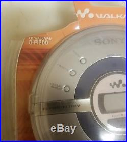 NEW Sony CD Walkman D-FJ200 G-Protection Personal Portable CD Player Discman