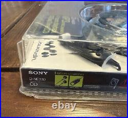 NEW Sony CD Walkman D-NE330 MP3 Atrac Playback SEALED with headphones remote