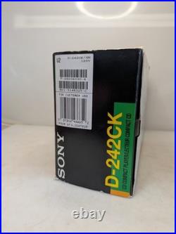NEW Sony D-242CK Discman ESP Portable CD Player Walkman