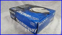NEW Sony D-E305 Rare Vintage Personal CD Player with 10 Second ESP