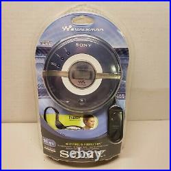 NEW Sony D-EJ100 Walkman Portable CD Player (Blue) G Protection SEALED