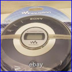NEW Sony D-EJ100 Walkman Portable CD Player (Blue) G Protection SEALED