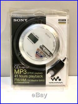 NEW Sony D-NF430 MP3/ATRAC Walkman/Discman CD Player AM/FM Weather Tuner