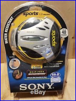 NEW Sony D-SJ15 Discman Portable Sports CD Walkman Player G-protection