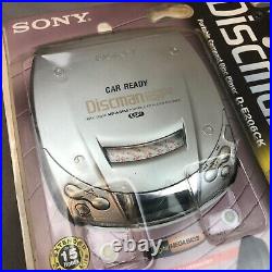 NEW Sony Discman D-E206CK ESP2 Portable Compact Disc Player with Car Kit SEALED