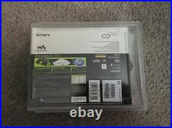 NEW Sony Walkman Portable CD Player MP3 ATRAC3plus Model D-NE319