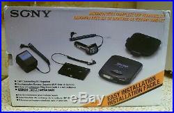NEWithNIB Sony D-142CK Portable Compact Disc CD Player withCassette Converter