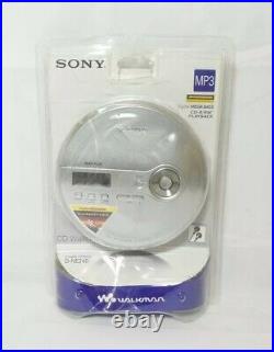 NIB Sony DNE240 CD Walkman Personal CD Player Distressed Retail Pack D-NE240/