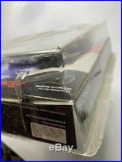 NIB Sony Discman Portable CD Walkman Player with Car Kit D-EJ016CK NEW Sealed