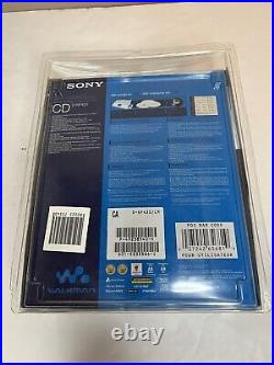 NIB Sony MP3/ATRAC3 Psyc CD Walkman AM/FM Tuner Blue (D-NF420/LM)