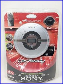 NIP NEW Sealed Sony Walkman Car Ready Portable CD Player D-EJ106CK 2004