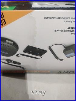 NOS-Sony D-242CK Discman Portable CD Player-tested-has Accessories And Papers