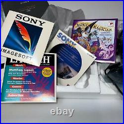NOS Sony Discman PRD-150 Portable CD CD-ROM PLAYER XA Drive Vintage 1995 PCMCIA