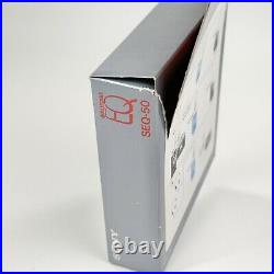 NOS Sony SEQ-50 Walkman Stereo Graphic Equalizer New in Box Box has tear