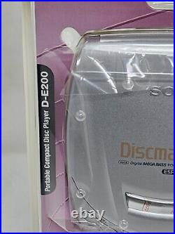 New D-E200 Sony Discman CD Player ESP2 SEALED