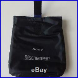 New SONY DISCMAN D-235 ESP Portable CD Compact Player MegaBass Japan