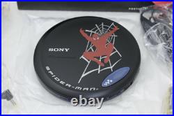 New SONY Spider-Man Portable CD Player D-EJ775 Walkman CD Walkman