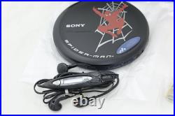 New SONY Spider-Man Portable CD Player D-EJ775 Walkman CD Walkman
