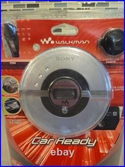 New Sealed Sony Walkman Portable CD Player D-EJ106CK 2004