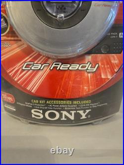 New Sealed Sony Walkman Portable CD Player D-EJ106CK 2004