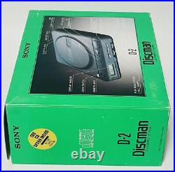 New Sony D-2 Discman With Box