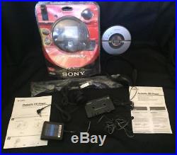 New Sony D-EJ106CK CD-R/RW Walkman Car Ready, G-Protection, Car Kit Bundle