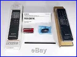 New Sony RM-DM1K Discman Wireless Remote Control kit with Sensor For CD Player