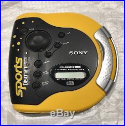New Sony Sports Discman ESP2 D-ES51 Mega Bass CD Player with Car Kit
