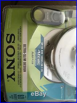New Sony Walkman Portable CD Player Dne 500 With Mp3 Atrac
