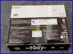 New Unused Rare Sony CD Walkman D NE820 Main Body Blue Super Rare Player 41020