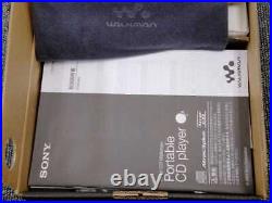 New Unused Rare Sony CD Walkman D NE820 Main Body Blue Super Rare Player 41020