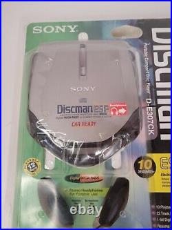 New Vtg Sony D-E307CK Discman CD Compact Player Electronic Shock Protection AVLS